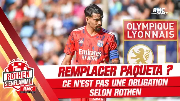 Mercato : L'OL n'est pas dans l'obligation de remplacer Paqueta selon Rothen