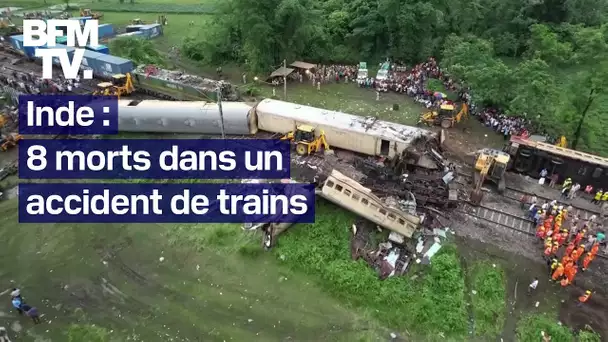 Inde: au moins 8 morts dans un accident de trains
