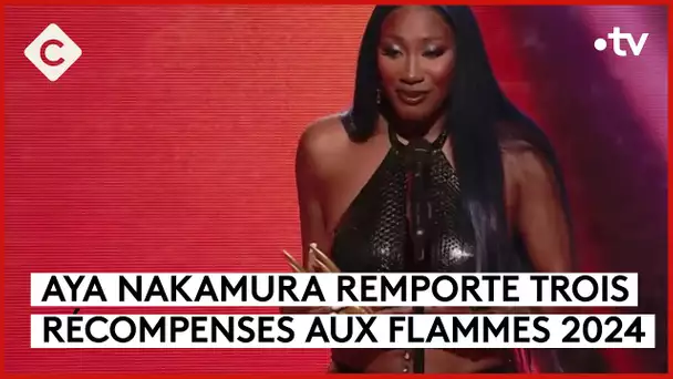 Les Flammes 2024 : le triomphe d’Aya Nakamura - La Story - C à Vous - 26/04/2024