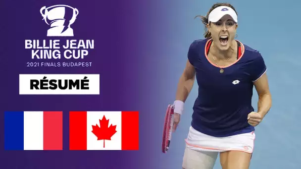 🎾 Résumé BJK Cup : Alizé Cornet relance les Bleues !