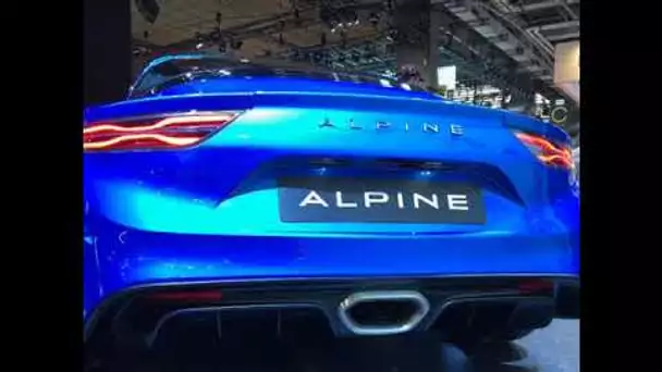 L&#039;Alpine A110 en photos au Mondial de l&#039;auto 2018