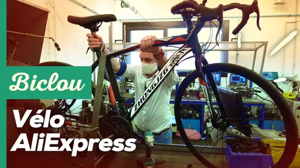 On a acheté un vélo de course à 93€ sur Ali Express (et on l’a regretté)