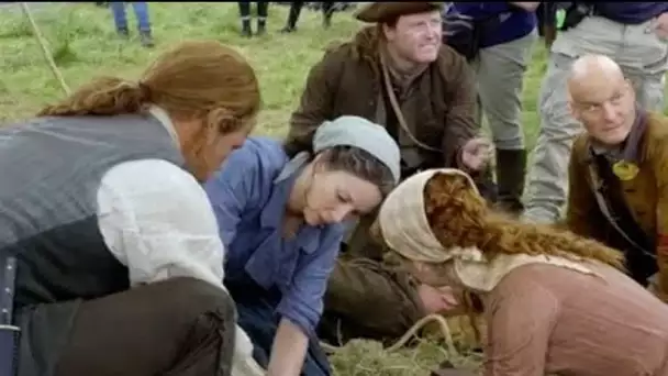 Exclu. Outlander (saison 5) : Caitriona Balfe (Claire) révèle une anecdote de tournage sur les scè