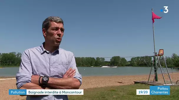 Des cyanobactéries dans le lac de Moncontour, la baignade est interdite