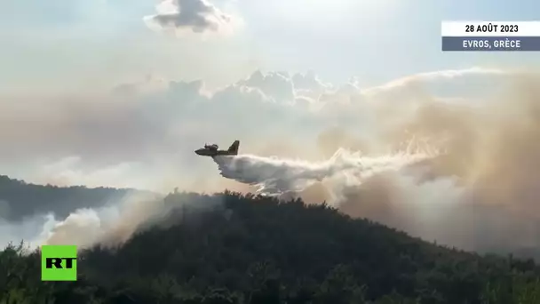 🇬🇷 Grèce : dixième jour de lutte contre les feux de forêt