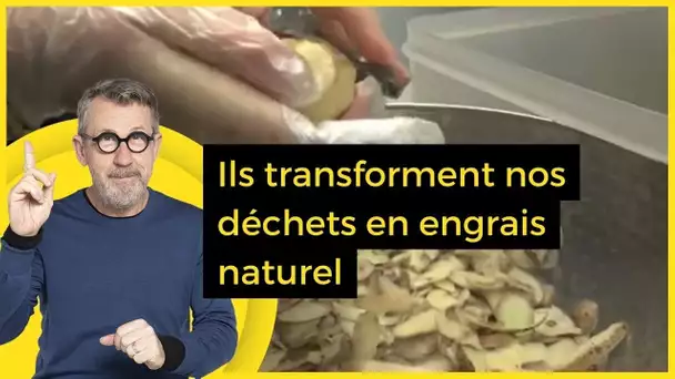 Ils transforment nos déchets en engrais naturel - C Jamy