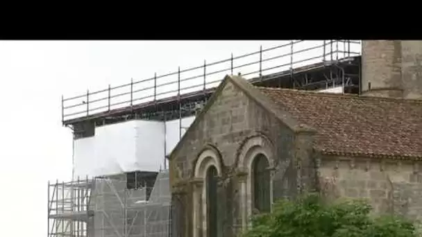 Cure de jouvence pour l&#039;abbaye de Saint-Amant-de-Boixe en Charente