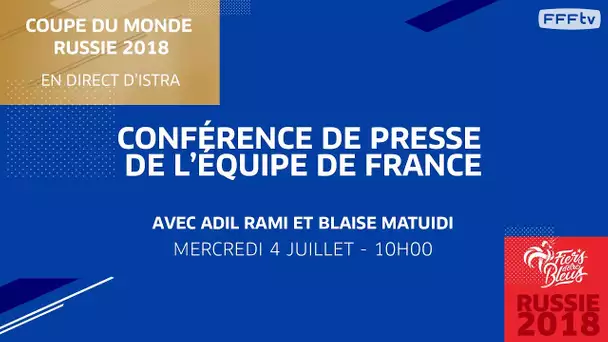 Équipe de France : le point presse de Rami et Matuidi en replay