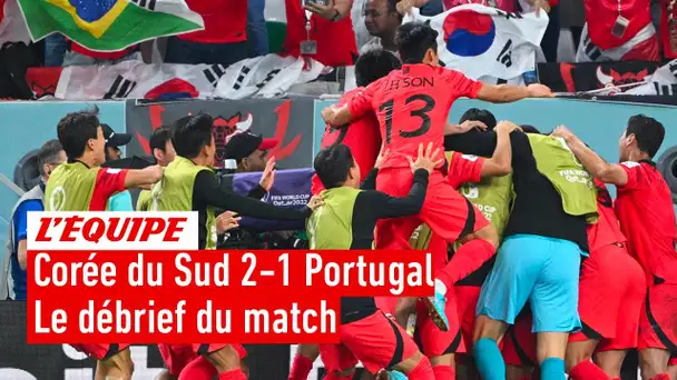 Corée du Sud 2-1 Portugal : Le débrief d'une qualification renversante (Coupe du monde 2022)