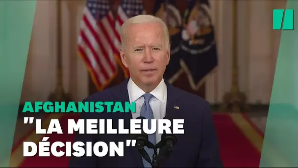 Joe Biden assume le retrait américain d'Afghanistan