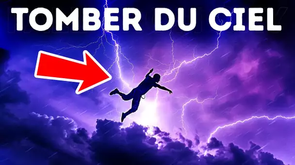 Un homme qui a failli se noyer dans le ciel