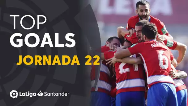 Todos los goles de la Jornada 22 de LaLiga Santander 2019/2020