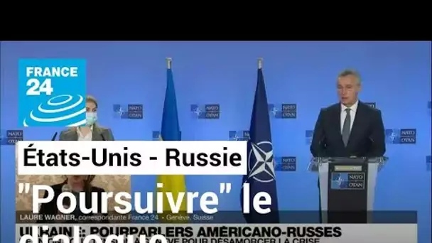 Ukraine : pas d’avancées majeures mais Washington et Moscou veulent “poursuivre” le dialogue