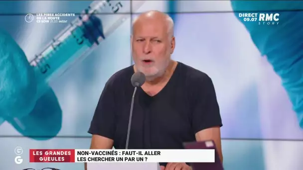 Pour Etienne Liebig, "être patriote, c'est aller se faire vacciner !"