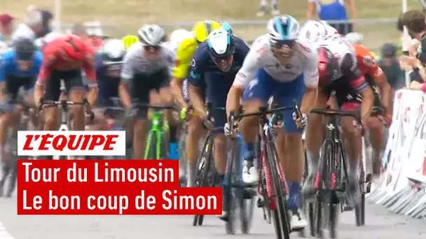 Tour du Limousin : Julien Simon surprend les sprinteurs et remporte la 1ère étape