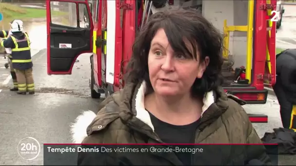 La tempête Dennis touche le Royaume-Uni