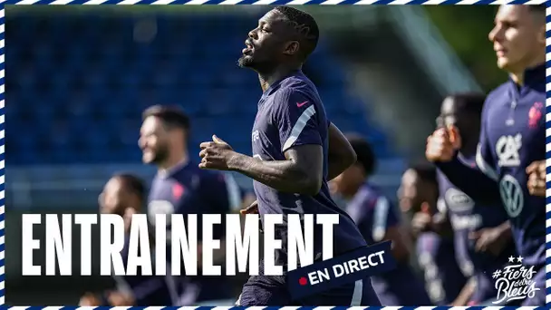 L'entraînement des Bleus en direct depuis Clairefontaine