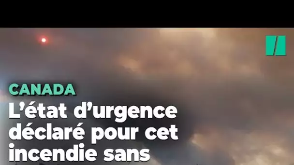 Des milliers de personnes fuient un incendie « sans précédent » dans l’est du Canada