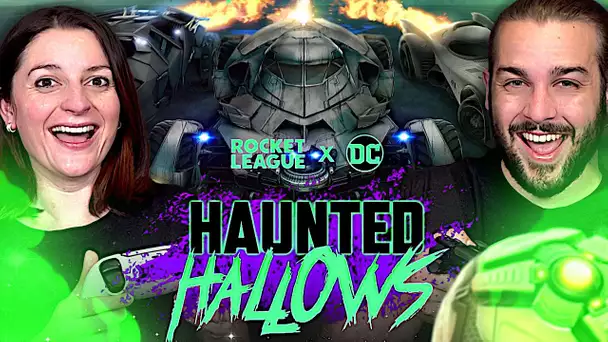 ON JOUE AU NOUVEAU MODE DE JEU HALLOWEEN SUR ROCKET LEAGUE : GOTHAM CITY RUMBLE  ! HAUNTED HALLOWS