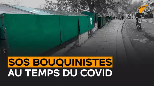 Bouquinistes de Paris : casiers verts fermés, vitrine virtuelle ouverte