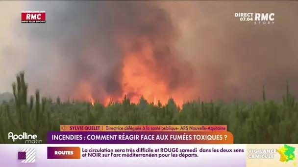 Incendies : comment réagir face aux fumées toxiques ?