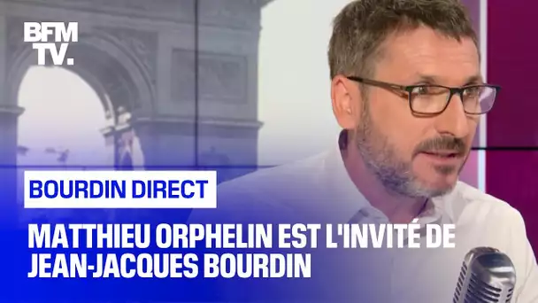 Matthieu Orphelin face à Jean-Jacques Bourdin en direct