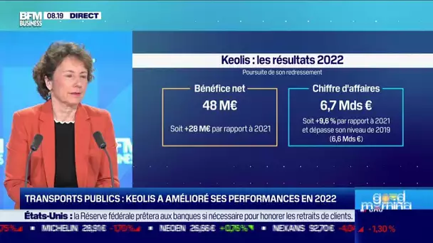 Marie-Ange Debon (Keolis): Transports publics, Keolis améliore ses performances en 2022