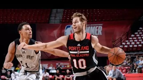 Full Highlights: Portland Trail Blazers vs San Antonio Spurs, MGM Resorts NBA Summer League