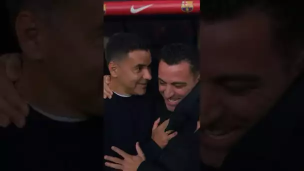 Friends but rivals 🤝 XAVI or MÍCHEL?