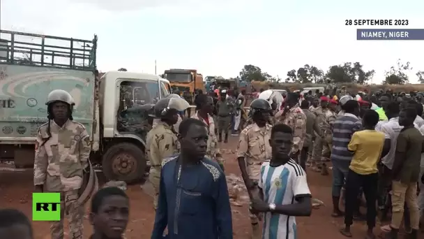 🇳🇪  Niger : des habitants attaquent un camion transportant de l'eau pour les troupes françaises