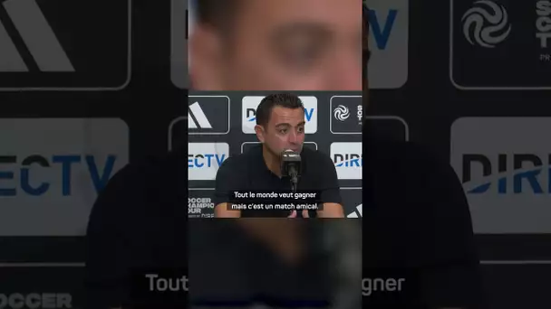 😬 Xavi se plaint du niveau de jeu d'Arsenal : "Ce n'est pas normal cette intensité" #shorts