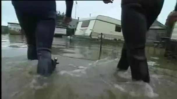 Inondations dans la Manche