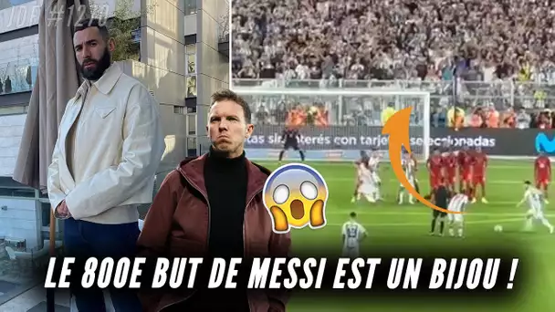 Le MAIL de BENZEMA à la FFF, le 800e BUT de MESSI en carrière, NAGELSMANN viré !