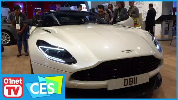 Cette Aston Martin DB11 a subi un lifting numérique...et c&#039;est plutôt réussi ! CES 2018