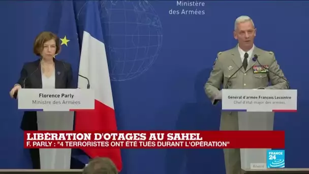 REPLAY - Otages libérés au Sahel : conférence de presse au ministère des Armées