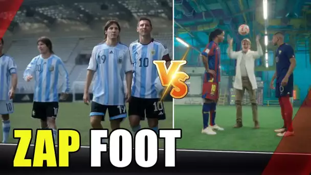 5 MESSI vs Ronaldinho et MBAPPÉ... les meilleures pubs FOOT de la COUPE du MONDE dans le ZAP FOOT !