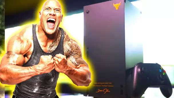 XBOX SERIES X : voici la console "THE ROCK" Dwayne Johnson Collector !