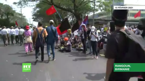 Birmanie : nouvelle manifestation contre le coup d’Etat militaire à Rangoun