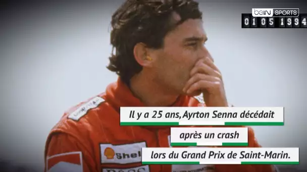 Formule 1 : Il y a 25 ans disparaissait Ayrton Senna
