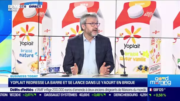 Yves Legros (Yoplait) : Yoplait redresse la barre et se lance dans le yaourt en brique