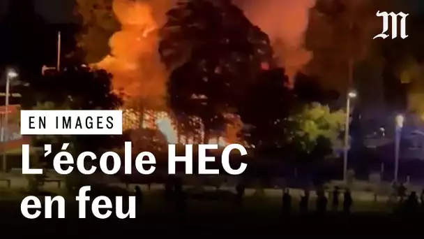 L'école de commerce HEC touchée par un important incendie