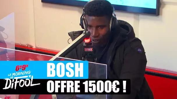 Bosh offre 1500€ à une auditrice ! #MorningDeDifool