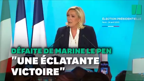 Le discours de Marine Le Pen du 24 avril en intégralité