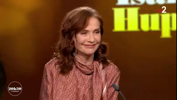 ISABELLE HUPPERT SE DÉVOILE CHEZ LAURENT DELAHOUSSE