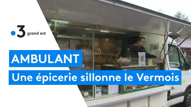l'épicerie ambulante le Versmoi sillonne les villages du Vermois