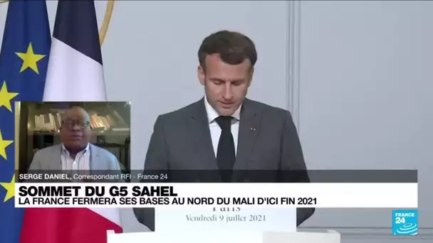 Sommet du G5 Sahel : la France fermera ses bases au nord du Mali d'ici 2021 • FRANCE 24