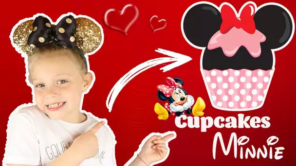 ♡• CUPCAKES MINNIE | RECETTE KAWAII •♡