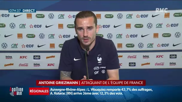 Euro: contre le Portugal, les Bleus "vont jouer pour gagner", promet Antoine Griezmann