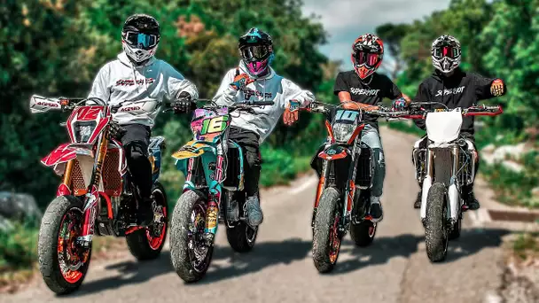 SUPERMOTARD ENTRE POTES ! (avec la TEAM SUPERMOT)