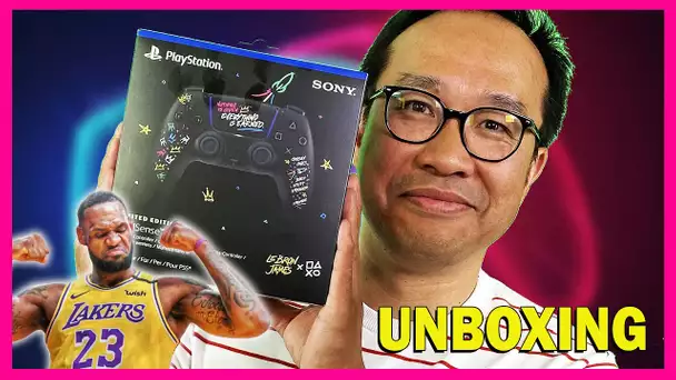 PS5 LEBRON JAMES : Notre Unboxing de la Manette DualSense !